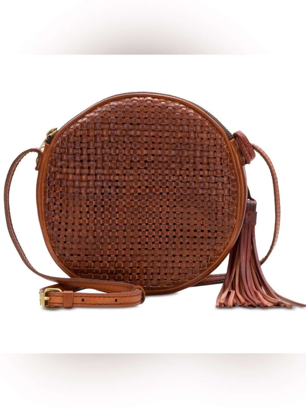 Patricia Nash Woven Scafati Circle Crossbody